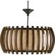 Dado 1 Light 28 inch Old Iron Pendant Ceiling Light